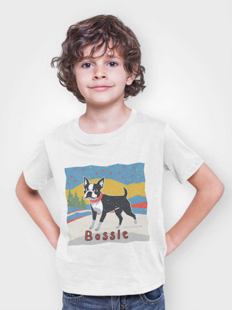 Winter Edit #1 - "Primary" - Snowy Day Kids Tee