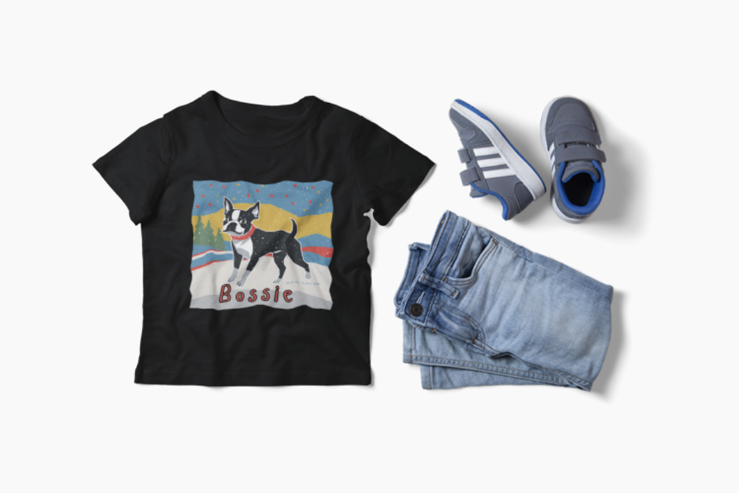 Winter Edit #1 - "Primary" - Snowy Day Kids Tee